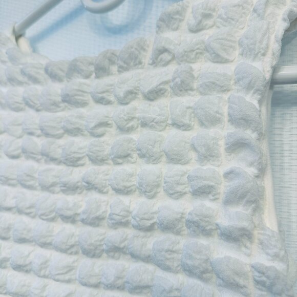 Bubble Popcorn Crop Top - Size Large Womens - Picture 4 of 5